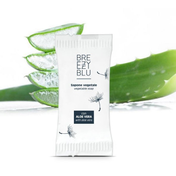 BAR SOAP with aloe   "BREEZY BLUE" 10 gr