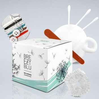 MINI COURTESY BOX   "BREEZY BLU"