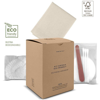 ECO-FRIENDLY AMENITY BOX   cube cardboard box