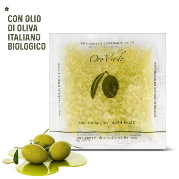 BATH SALTS   “OROVERDE" 30 gr