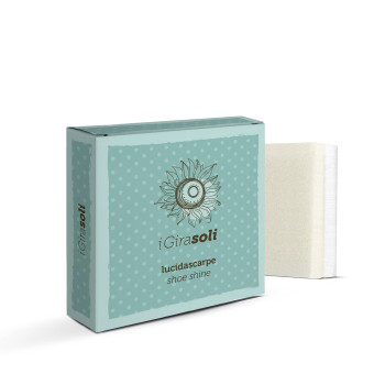 SHOE SHINER SPONGE   "I GIRASOLI" cardboard box