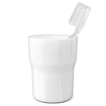RIGID PLASTIC GLASS   white