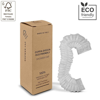 SHOWER CAP   FSC?-certified cardboard box