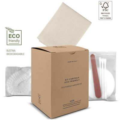 ECO-FRIENDLY AMENITY BOX   cube cardboard box