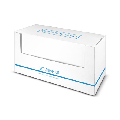 welcome kit mini logato