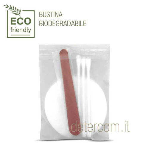 biodegradable vanity set   standard flow pack